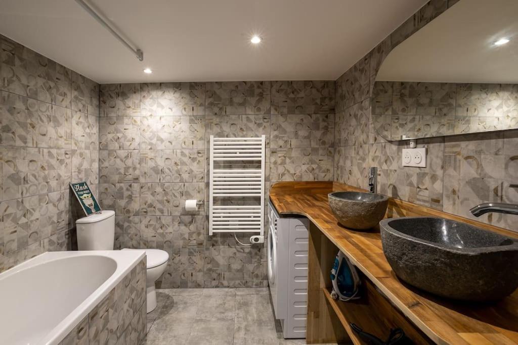 New 2 Br- 2 Bedroom In Paris 15 Eiffel Clim Экстерьер фото